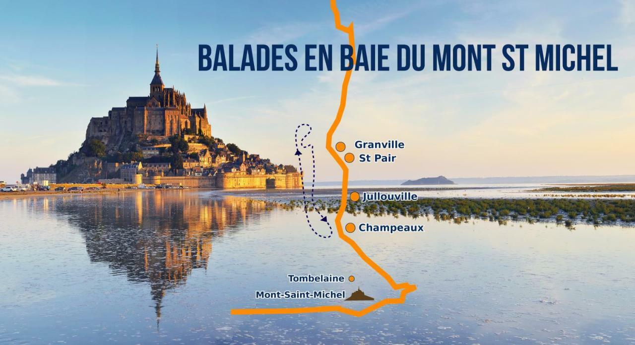 Lepetit Nid Du Mont Maison Normande Proche De La Baie Du Mont Saint Michel Pontorson Esterno foto